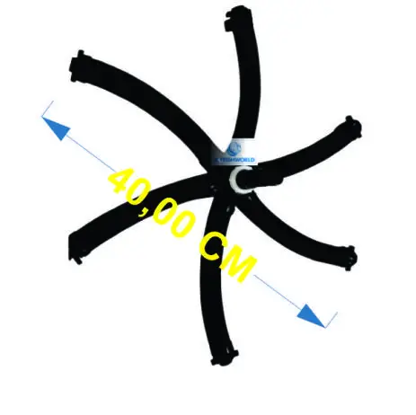DIFUSOR TIPO ESTRELA (10 un) PARA AERAÇÃO E OXIGENAÇÃO