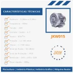 O Soprador Radial 0.28KW 0.38 CV Monofásico 220V