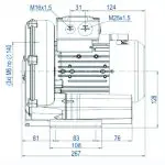 Soprador 0,60 Cv Mono 220V - Peixes / Camarões 121 M³/h