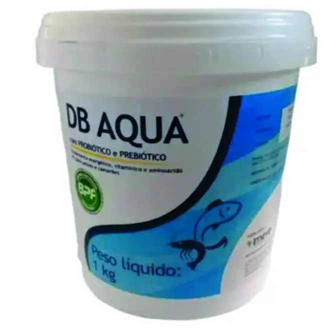Probiótico e Suplemento Vitamínico Para Peixes e camarões DB Aqua 1 KG - Imeve